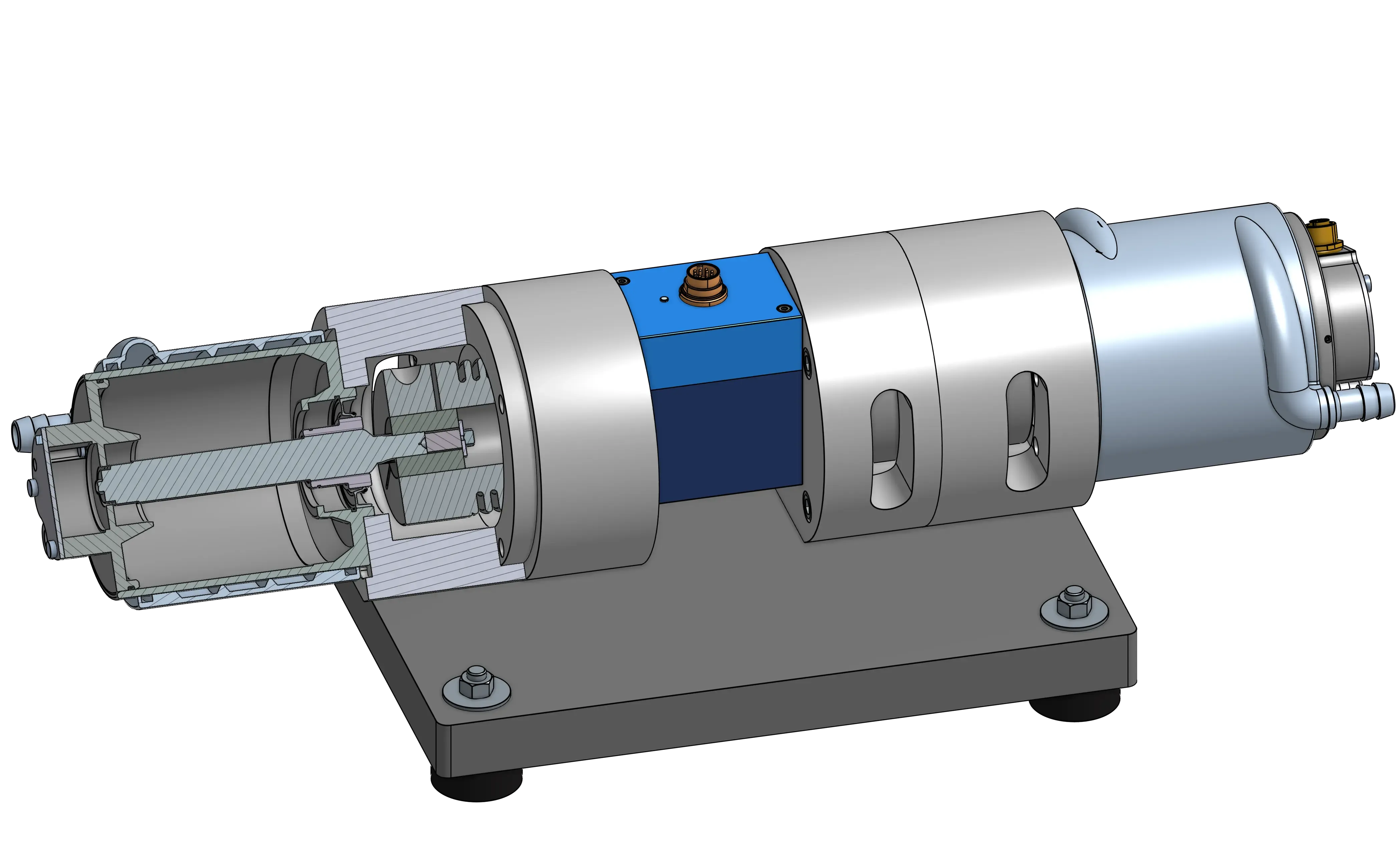 Full dynamometer assembly